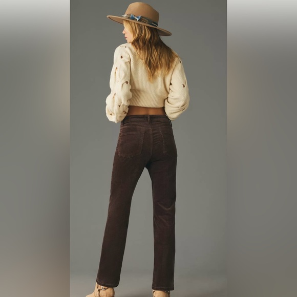 Pilcro The Yaya Midrise Corduroy Crop Flare Jeans- NWT - Picture 3 of 4